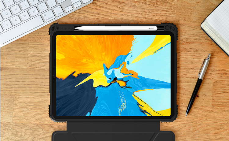 Bao da iPad Pro 11 2018 Nillkin with Pencil Holder - Hàng Nhập Khẩu