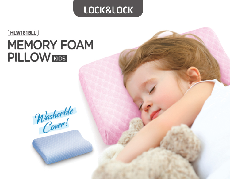 Gối Memory Foam Dành Cho Trẻ Em Lock&Lock (35x24x5cm)