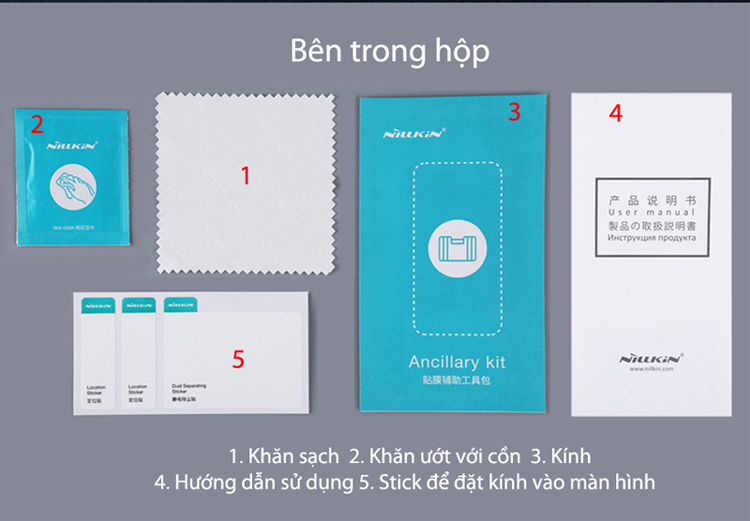 Dán cường lực Xiaomi Redmi Note 7 Nillkin Amazing CP+ full màn hình