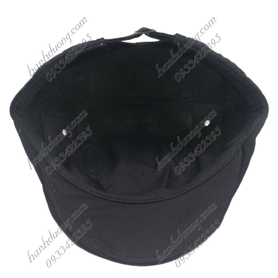 Nón beret nam mũ mỏ vịt người lớn, nón bê rê nam trơn không thêu logo, chất liệu vải kaki 2 lớp bền đẹp - Hạnh Dương