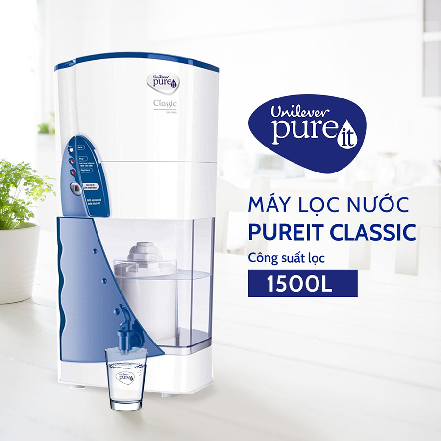 Máy Lọc Nước Pureit Classic (9.0 Lít) - Hàng Chính Hãng