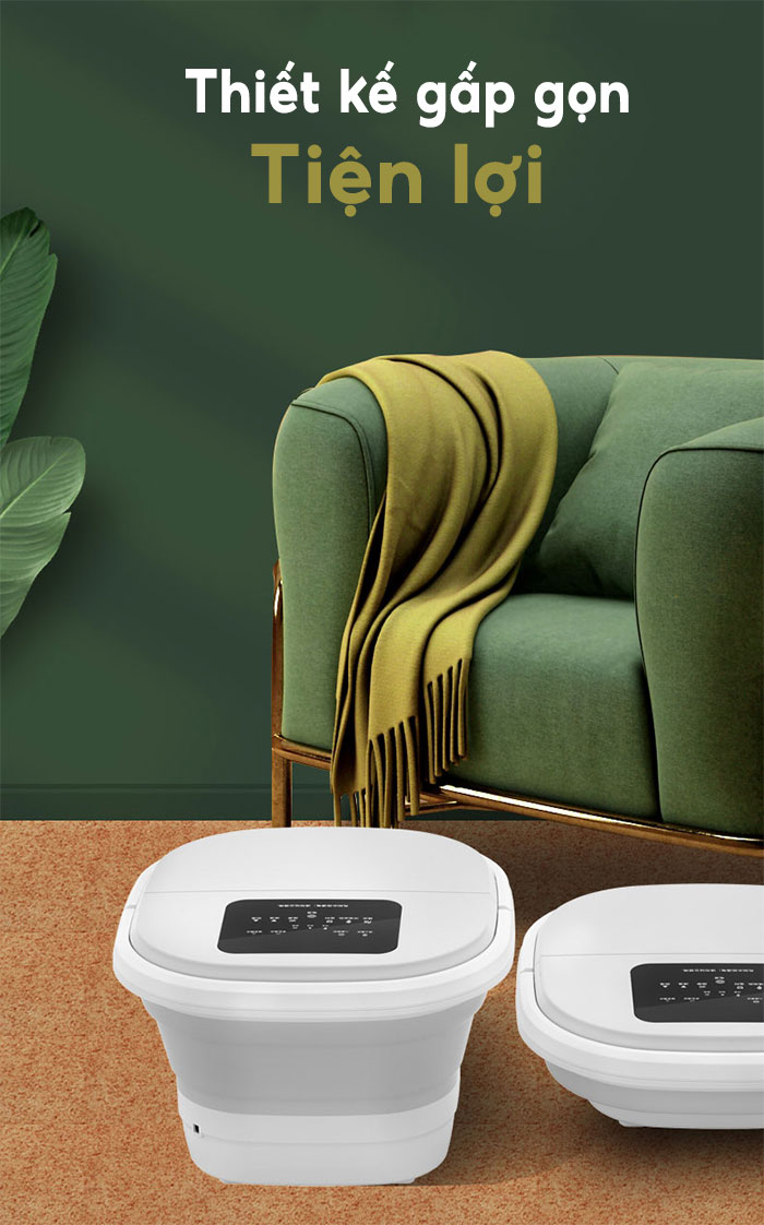 Bồn ngâm chân gấp gọn Nikio NK-193