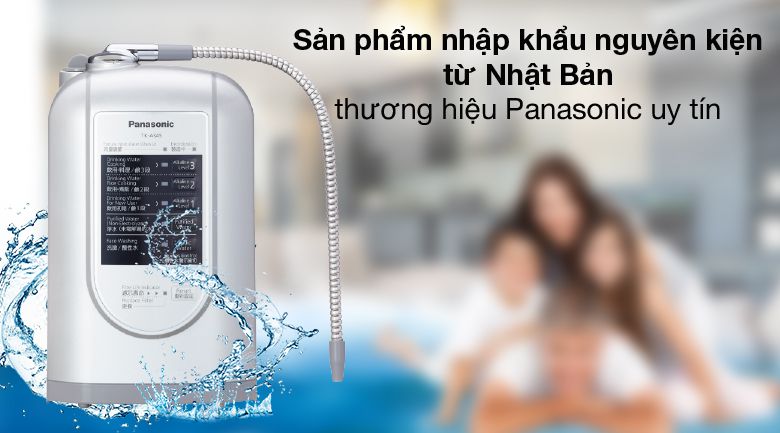 Máy lọc nước ion kiềm Panasonic TK-AS45 chính hãng giá rẻ đáp ứng nhu cầu cơ bản của người dùng