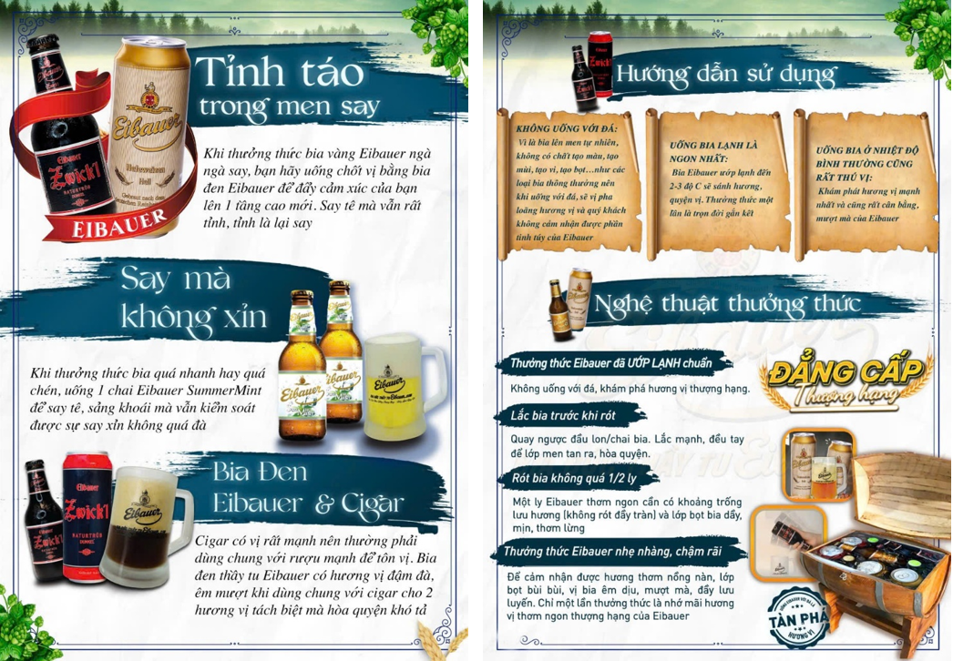 [BIA ĐỨC_SINCE 1810] Combo 2 Thùng Bia Tươi Thầy Tu EIBAUER HEFEWEIZEN HELL 5.2 ĐỘ - Bia Tươi Men Sống Thượng Hạng - Nhập Khẩu Chính Hãng