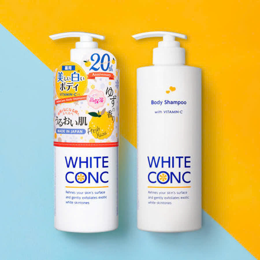 Sữa Tắm Dưỡng Trắng Da Toàn Thân White Conc Hương Yuzu (Chai 600ML)