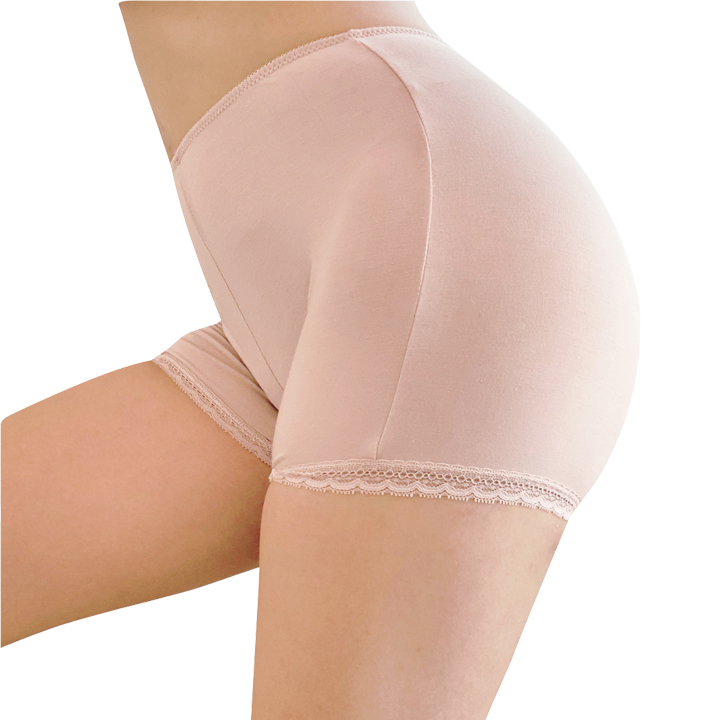 Quần Đùi Lót Nữ Mặc Trong Chân Váy Dài 25.5cm Miley Lingerie - Màu Beige FDS0906