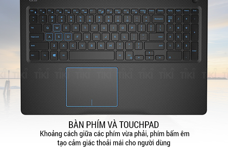 Laptop Dell Inspiron G3 G5I54114 Core i5-8300H/ Dos (15.6 inch FHD IPS) - Hàng Chính Hãng