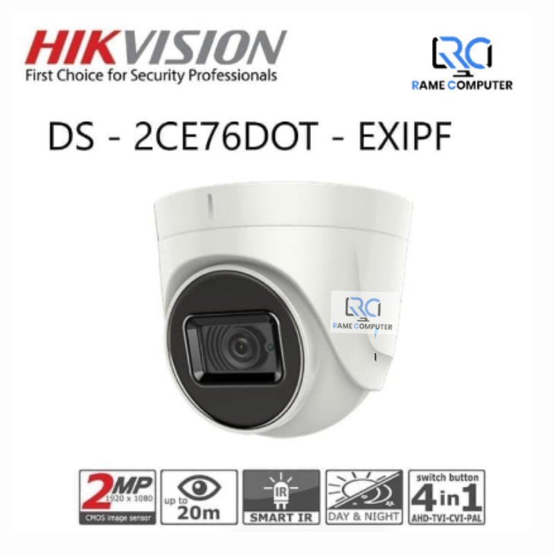 Camera Hikvision DS-2CE56D0T-IRP - Hàng Chính Hãng