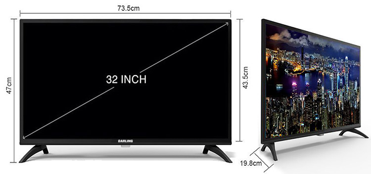 Smart Tivi Darling 32 inch 32HD966S - Hàng chính hãng
