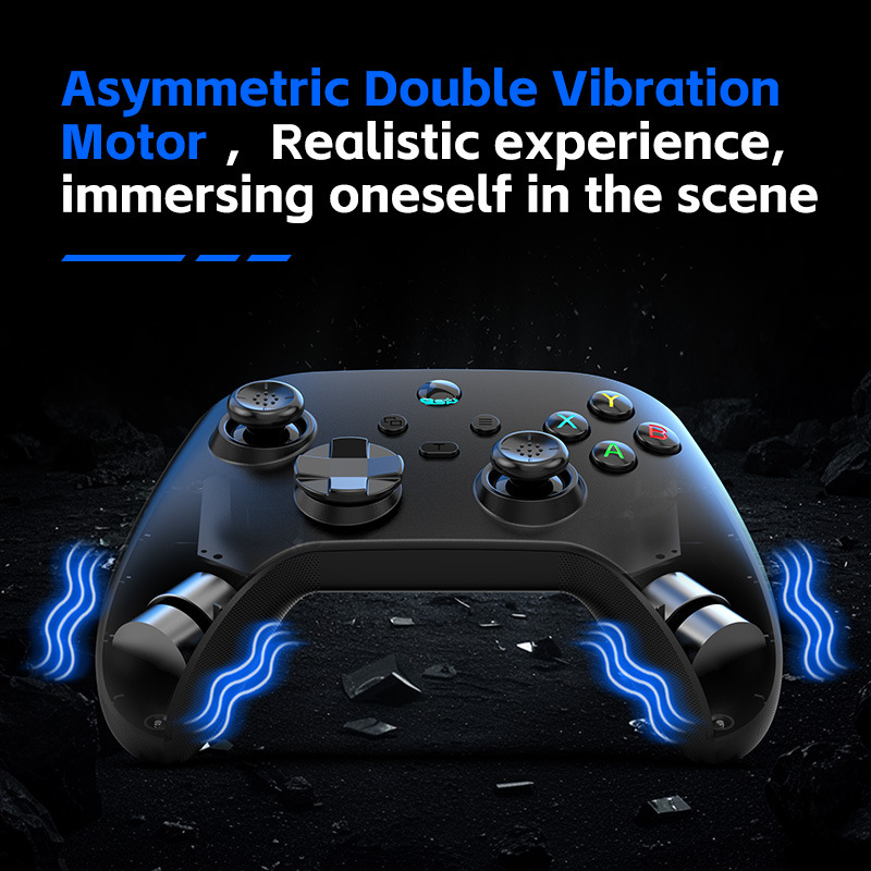 Gamepad tay game Không dây Bluetooth G6 Đa kết nối cho máy tính, laptop, smartphone, máy tính bảng, máy game hàng nhập khẩu