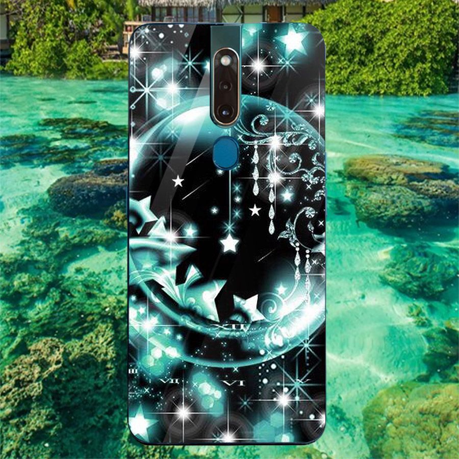 Ốp kính cường lực cho điện thoại Oppo F11 Pro - Lung Linh Sắc Màu MS LLSM063