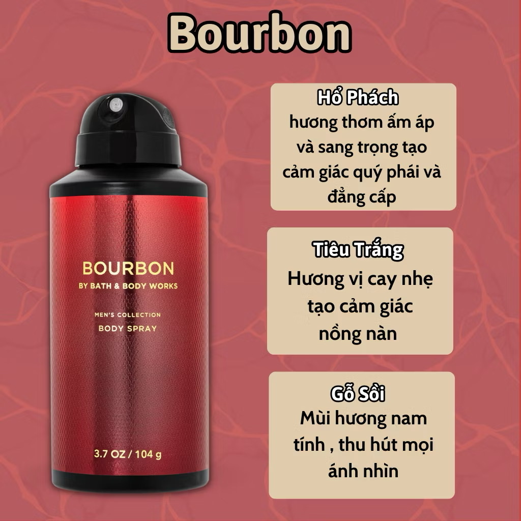 Body Mist Nam Bath And Body Work 104g - Body Spray Nam - Body Mist Nam Chính Hãng