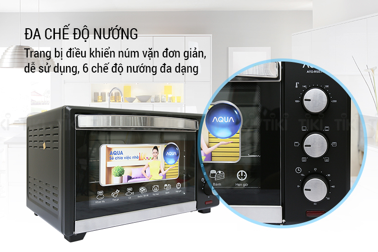 Lò Nướng Aqua ATO-CRL5076 (29L) - Hàng Chính Hãng