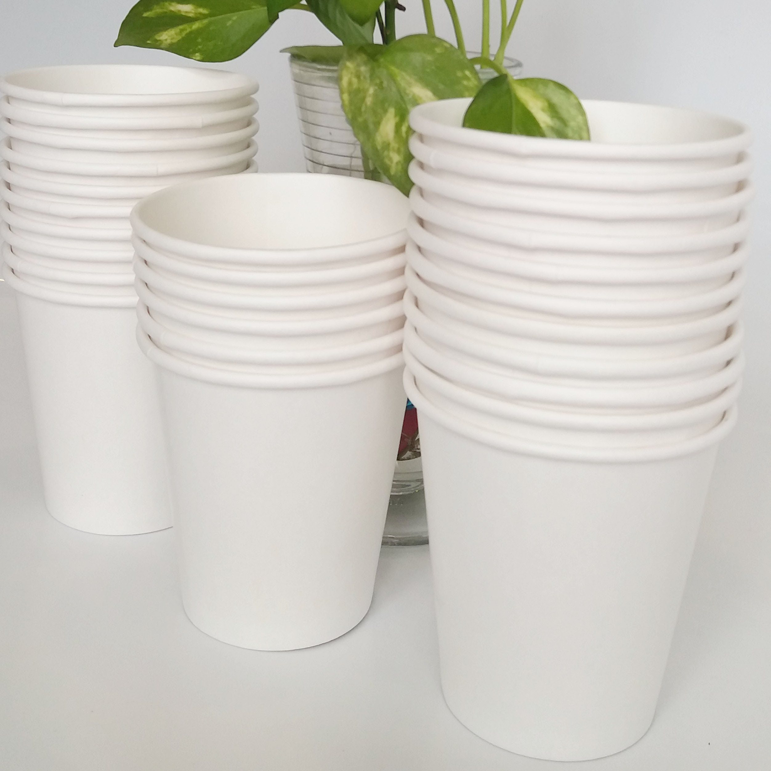 [KV] Ly giấy 10oz~295ml - Lốc 50 ly giấy trơn