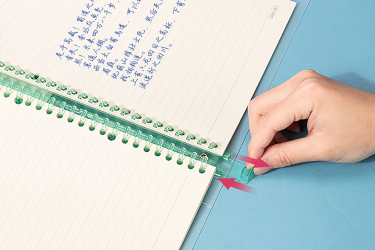 Sổ Tay Ghi Chép B5 Gáy Lò Xo 60 Trang Deli - QHB560