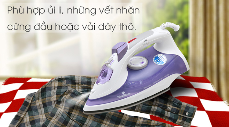 Bàn Ủi Hơi Nước BLUESTONE SIB-3821  - Hàng chính hãng