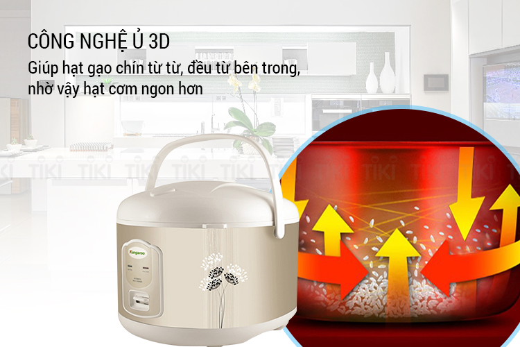 Nồi Cơm Điện 2L Kangaroo KG29N