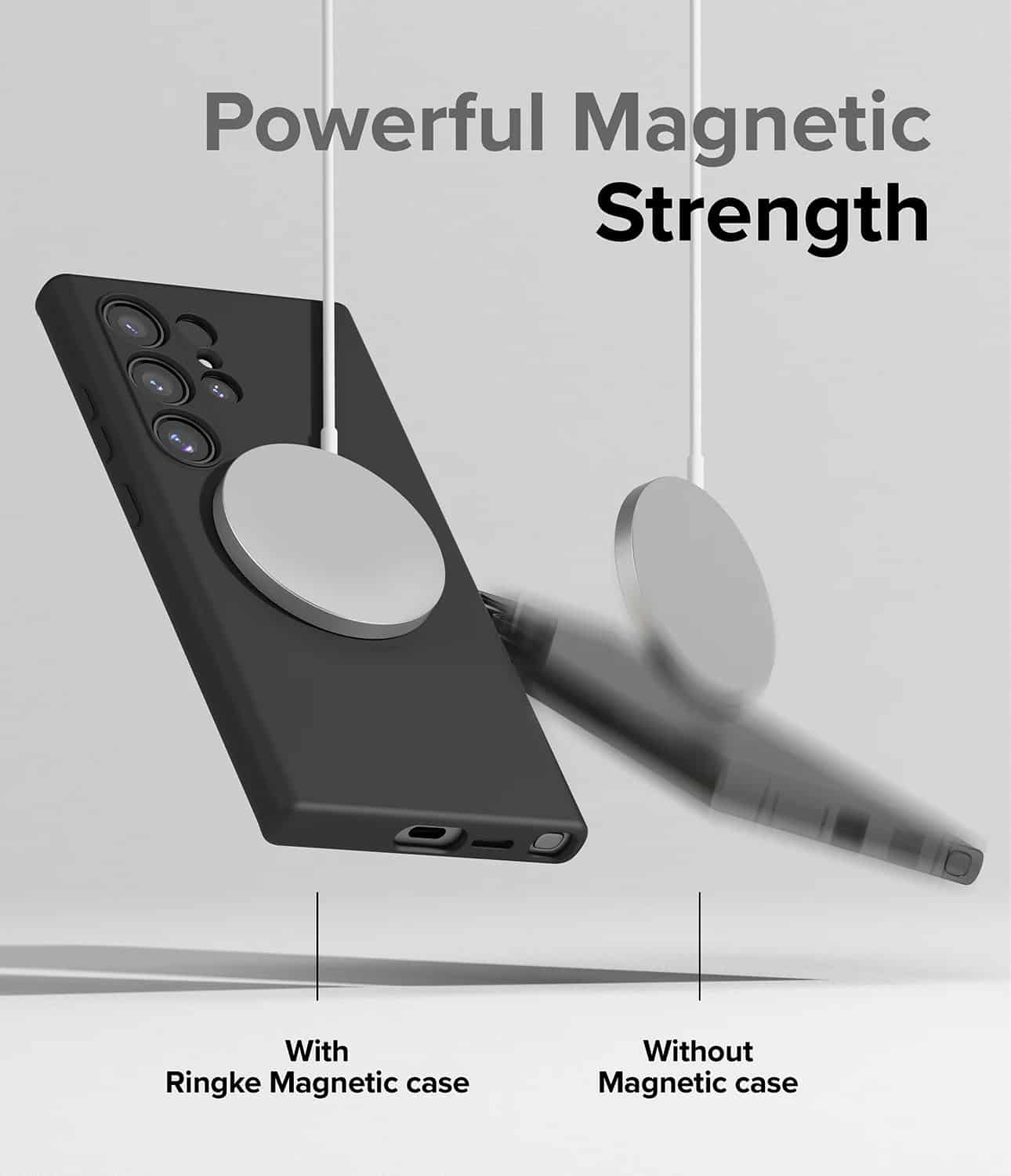 Ốp lưng Samsung Galaxy S24 Ultra/ S25 Ultra RINGKE Silicone Magnetic_ Hàng chính hãng