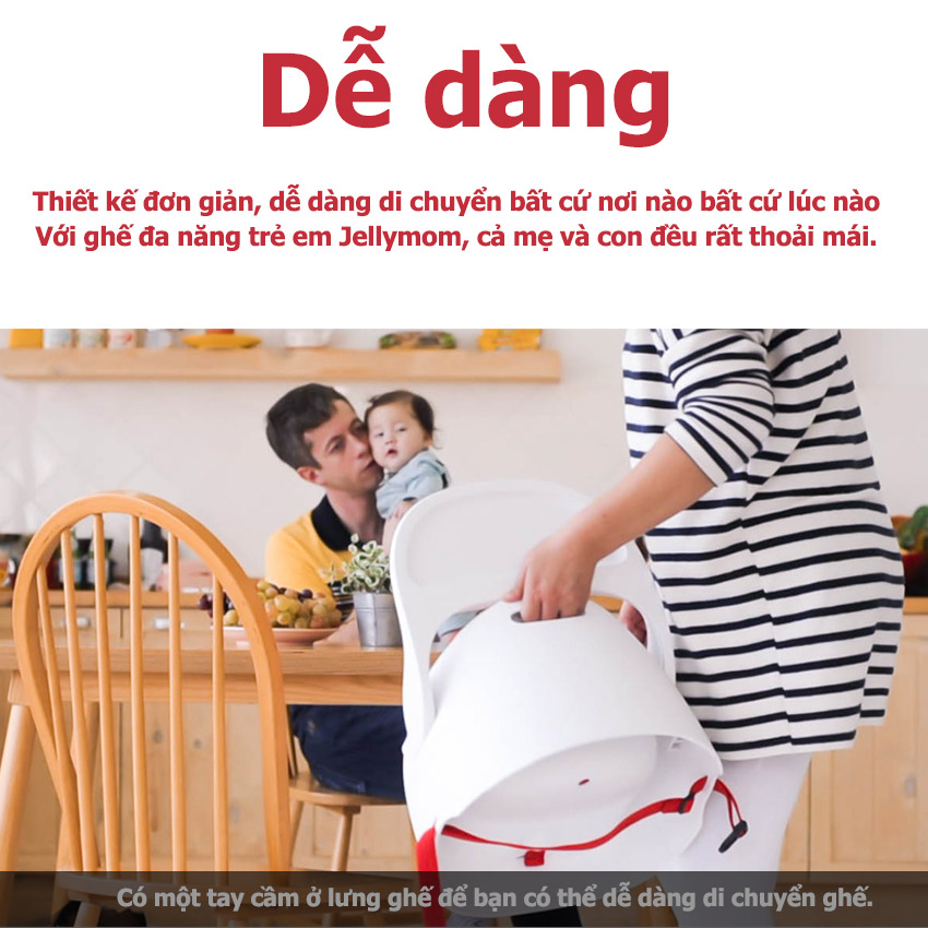 ghế đa năng jellymom