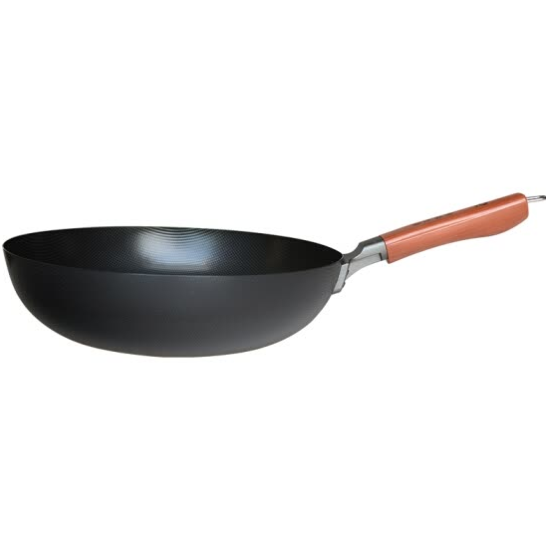 Pearl life (imported wok) double-sided concave flat bottom anti-stick cooking pot iron pot 30cm healthy uncoated induction cooker can be universal Pearl life (imported wok) double-sided concave flat bottom anti-stick cooking pot iron pot 30cm healthy uncoated induction cooker can be universal