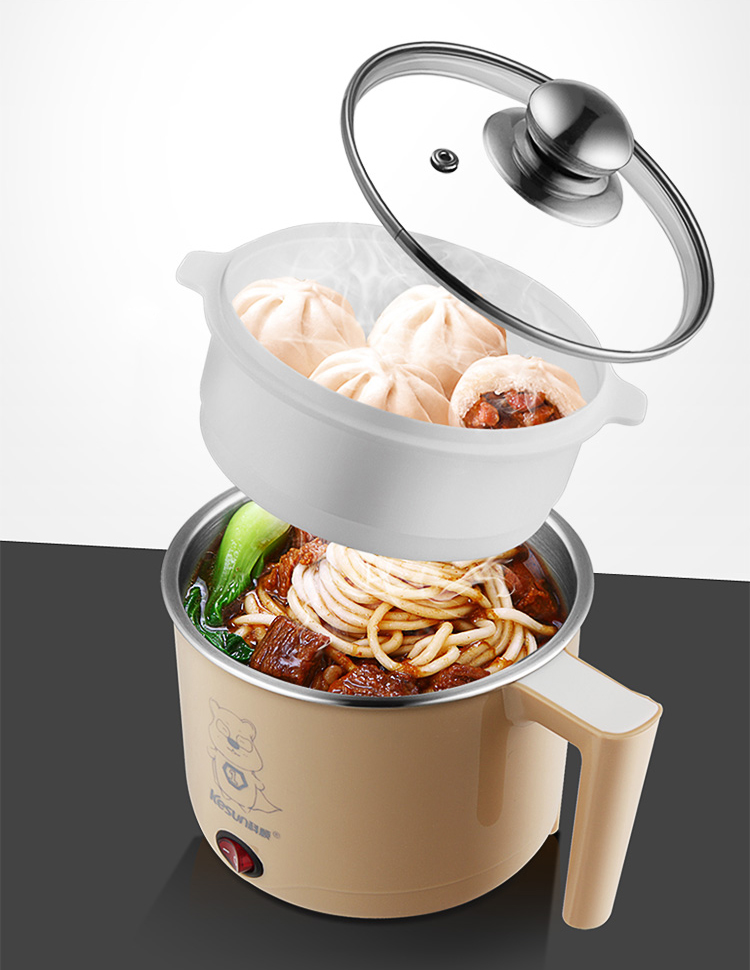 KESUN (KESUN) ZD301 electric cooker multi-function electric hot pot student electric cooker low-power student pot mini small pot cooking noodle cup