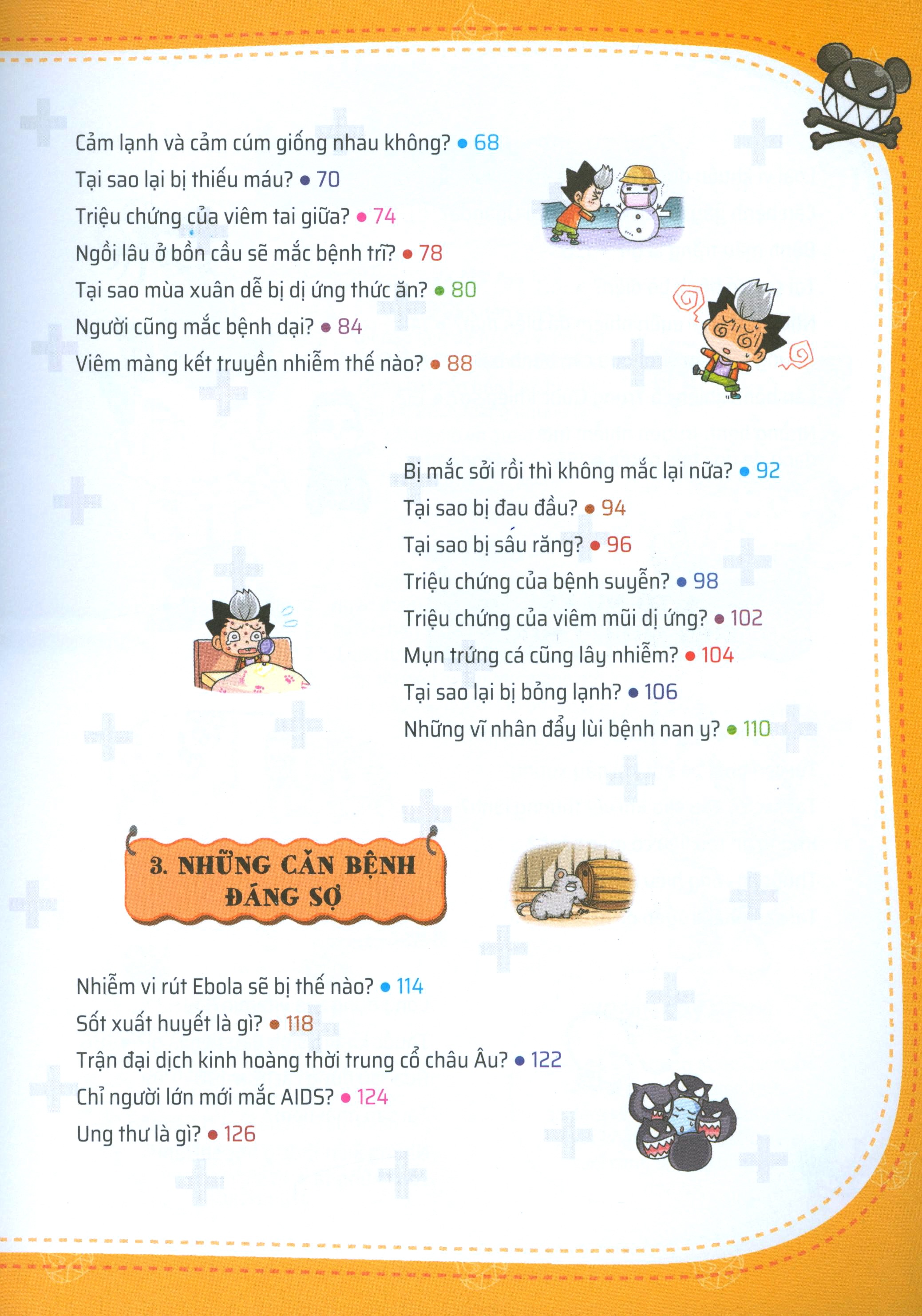 Sách Quiz! Khoa Học Kì Thú: Bệnh Tật Vi Khuẩn