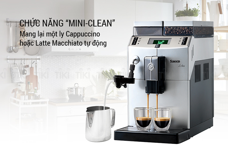 Máy Pha Cà Phê Tự Động Saeco Lirika Plus - Hàng chính hãng