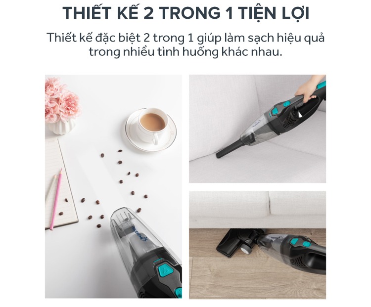 Máy Hút Bụi TrueHome TC-SBLA1(B) - Hàng Chính Hãng