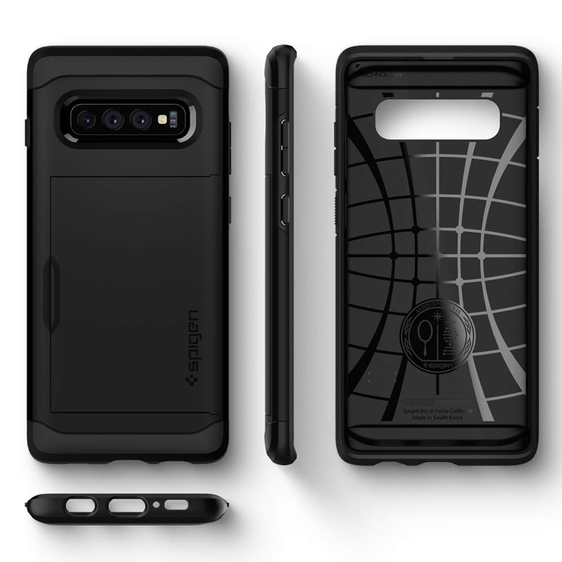 Ốp lưng Samsung Galaxy S10 Plus SPIGEN Slim Armor CS