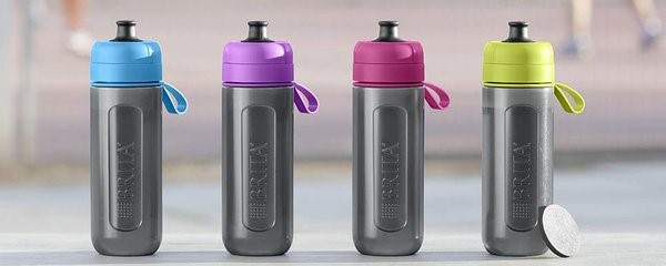 Bình Lọc Nước BRITA Active Pink - 600ml (Kèm Microdisc)