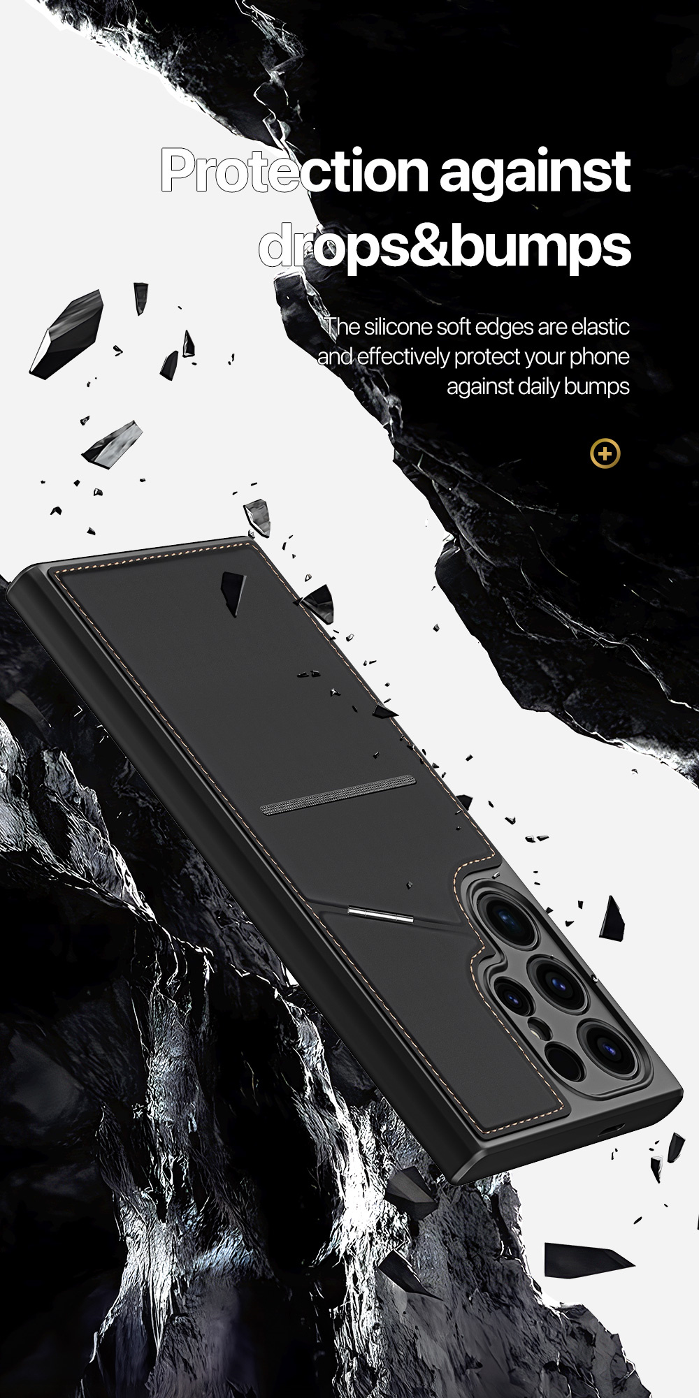 Ốp Lưng Case Dux Ducis Dành Cho Samsung Galaxy S24 Ultra, DUX DUCIS Rafi II Series hỗ trợ sạc từ tính_ Hàng chính hãng