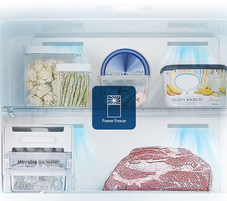 Tủ Lạnh Samsung Inverter RT43K6631SL/SV (453L)