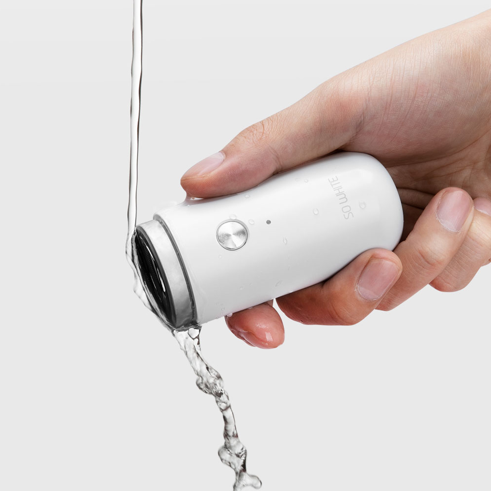 Máy Cạo Râu Điện Cầm Tay Mini Có Thể Sạc Lại Xiaomi Trắng Máy Cạo Râu Điện Cầm Tay Mini Có Thể Sạc Lại Xiaomi Trắng