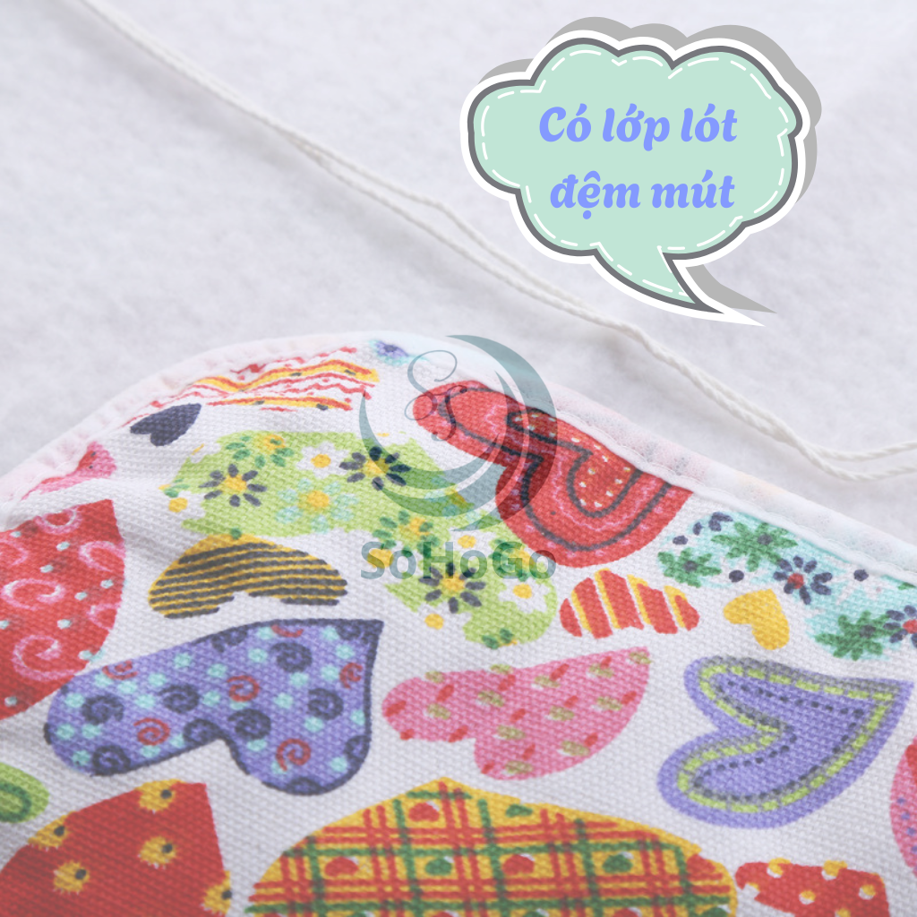 Áo bọc/ áo trùm bàn ủi đồ có lót mút- Nhiều Size- Nhiều Màu 