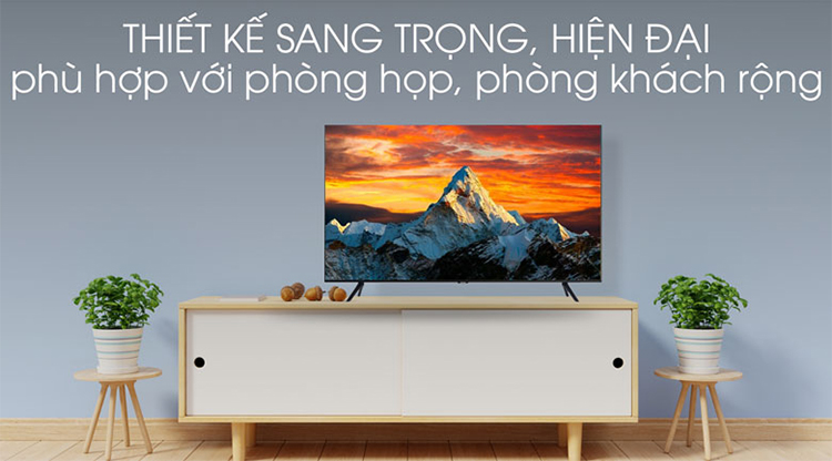 Smart Tivi Samsung 4K 75 inch UA75TU8100 - Hàng chính hãng