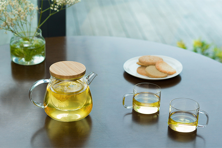 Bình lọc trà hoa thủy tinh Samadoyo S094 (600ml)