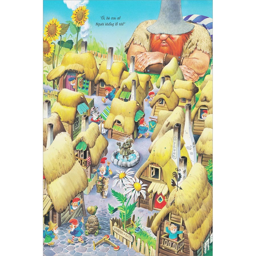 Combo 2 cuốn chuyện rừng: Những Ông Khổng Lồ + Thần Lùn ( Bộ chuyện vui nhộn,đầy màu sắc dành cho các bé)