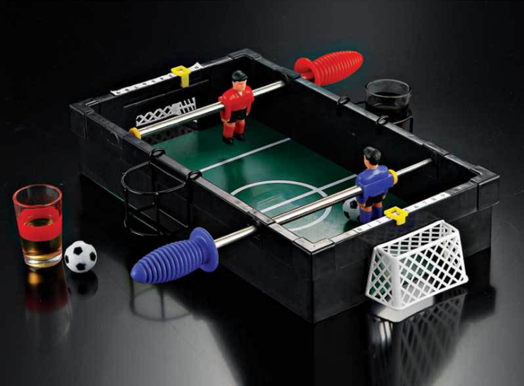 ĐỒ CHƠI ĂN NHẬU BÀN BI LẮC UỐNG RƯỢU FOOSBALL MINI TABLE DOUBLE FOOTBALL DRINKING GAME