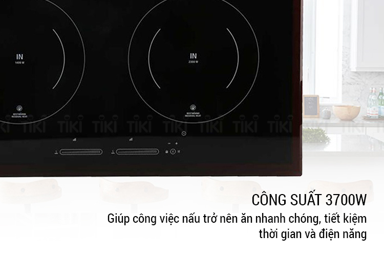 Bếp Đôi Điện Từ Âm Steba IK500 (3700W) – Hàng Chính Hãng