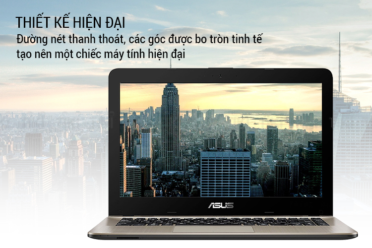 Laptop Asus X441UA-GA070 Core i3 - 7100U / Free DOS (14inch) – Hàng Chính Hãng