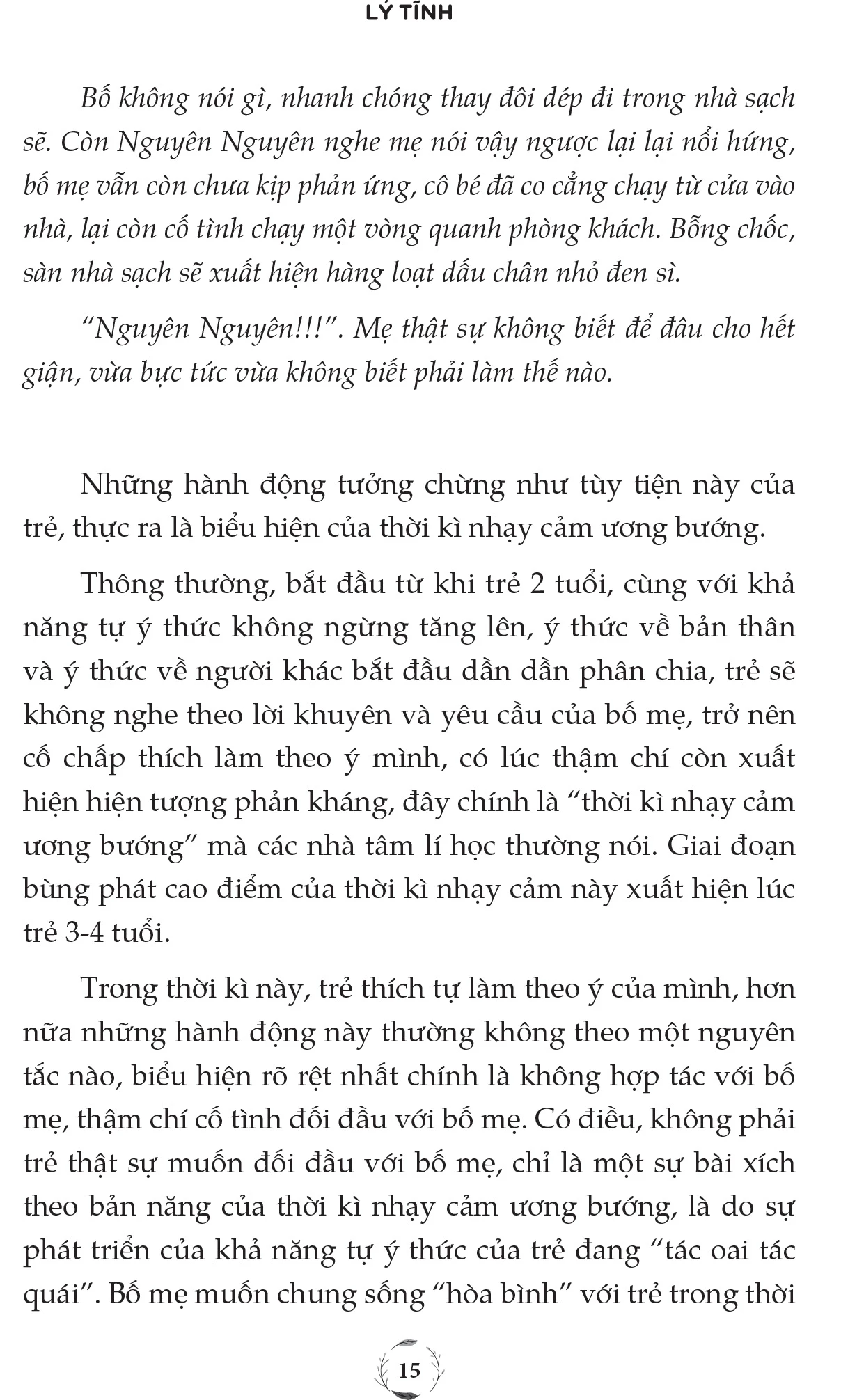 Cùng Con Bước Qua Thời Kì Nhạy Cảm 3- 6 Tuổi