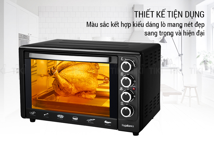 Lò Nướng Nagakawa NAG3248 (48 Lít) - Hàng Chính Hãng
