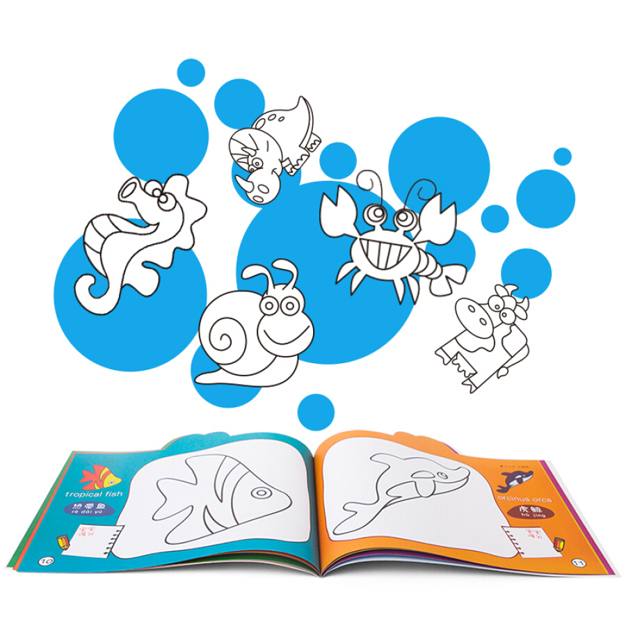 Bộ Sách Tập Tô Màu Cho Trẻ Em JoanMiro