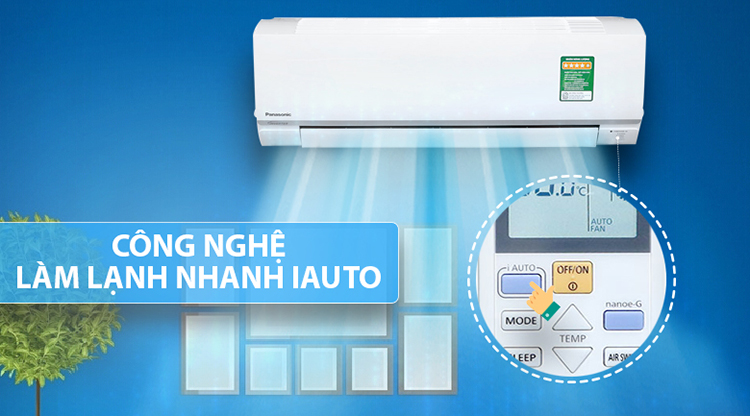 Điều Hòa Inverter Panasonic CU/CS-PU9TKH-8 (8.530 BTU) - Hàng Chính Hãng