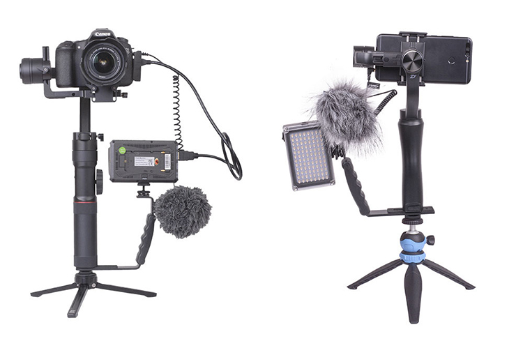 Tay Cầm Cho Gimbal 2 Hotshoe - Hàng Nhập Khẩu