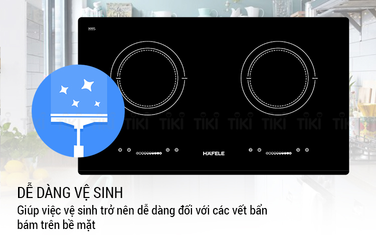 Bếp Âm Từ Đôi Hafele HC-I772C (77cm) - Hàng Chính Hãng