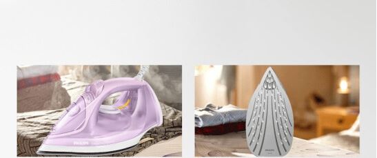 Bàn Là Hơi Nước Không Dây Cầm Tay Philips GC3675 / 38 (2000W) - Tím Lavender