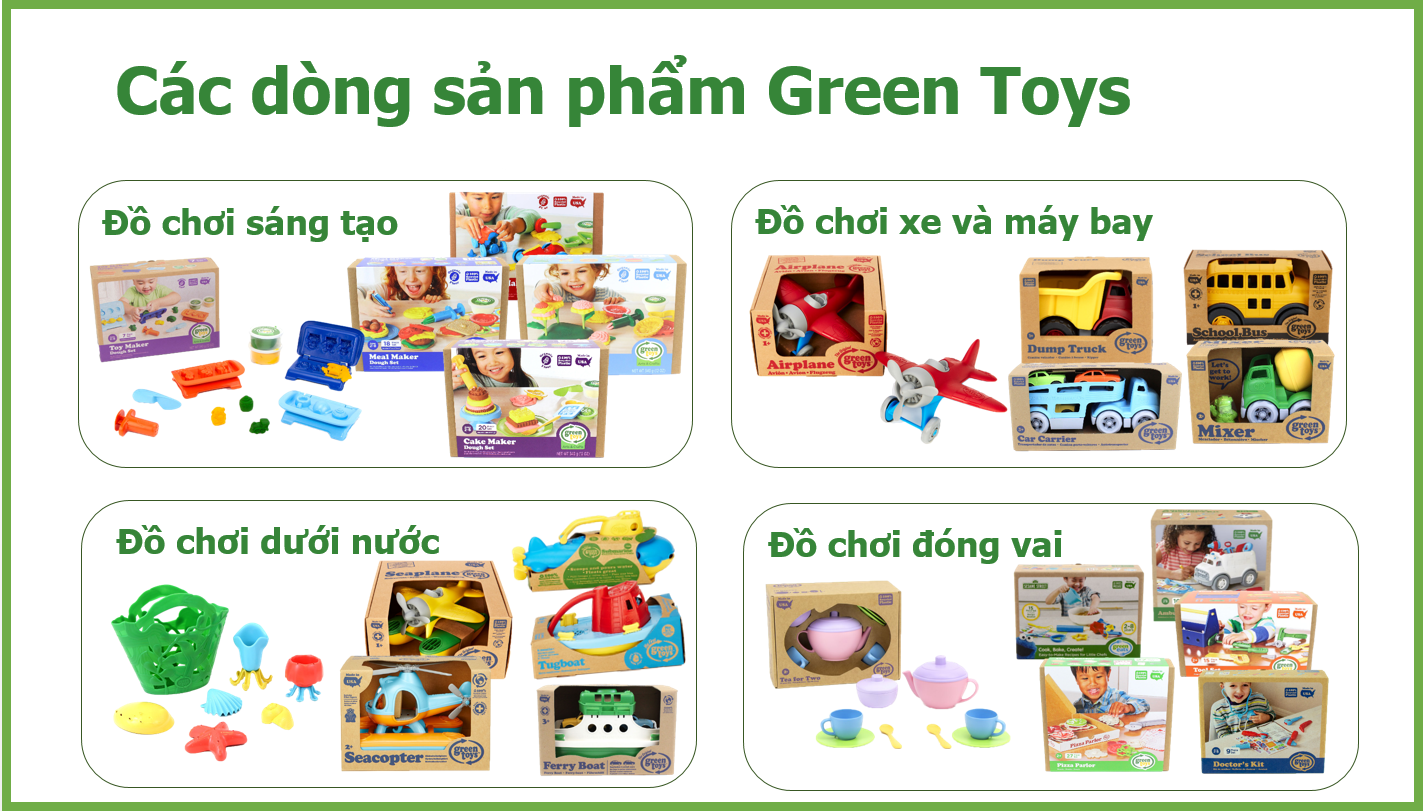 đồ chơi xe hơi green toys cho bé từ 3 tuổi 5