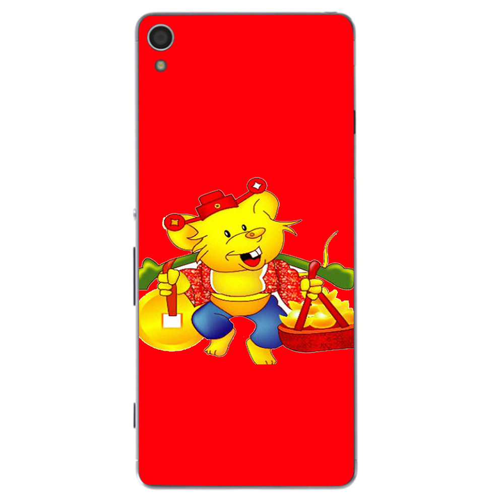Ốp điện thoại dành cho máy Sony Xperia Z3 - Chuột gánh vàng MS CGV