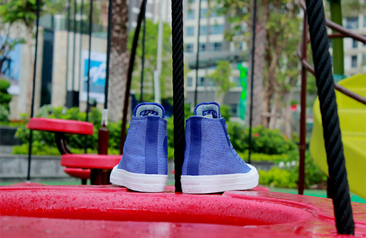 Giày Sneaker Unisex Converse 155535V Chuck Taylor All Star II Basket Weave Fuse - Xanh Lưới